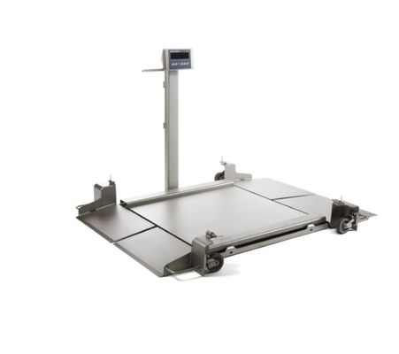 2888P-SS سطح مقیاس - 0.5K ظرفیت - 24x24 پلت فرم صنعتی با کابل 1ft