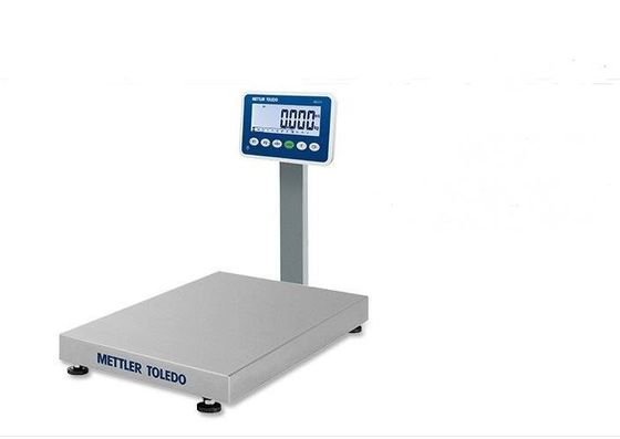 مقیاس پلت فرم Mettler Toledo از فولاد ضد زنگ با 7 صفحه نمایش ال سی دی
