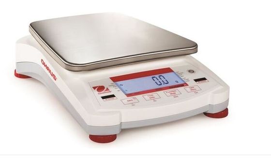 مقیاس تعادل عالی Ohaus برای آزمایشگاه / آزمایشگاه 195 میلی متر X 175 میلی متر