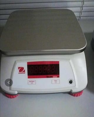 مقیاس تعادل عالی Ohaus برای آزمایشگاه / آزمایشگاه 195 میلی متر X 175 میلی متر