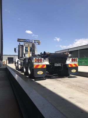 فلزی کامپوزیت فلزی بتونی Weighbridge Scales 3x14m 3x16m