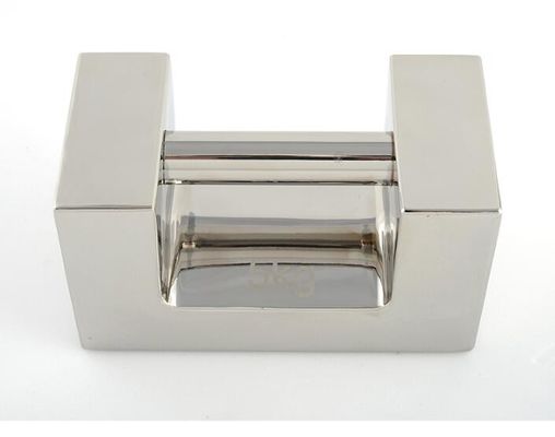 مستطیل دستگیره دستگیره های آزمایش صنعتی وزن سنت فولاد 5 کیلوگرم F1 ساخته شده سفارشی