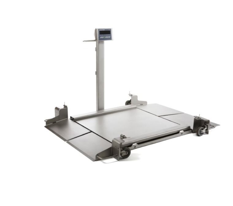2888P-SS سطح مقیاس - 0.5K ظرفیت - 24x24 پلت فرم صنعتی با کابل 1ft