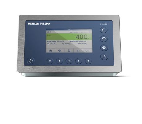 شاخص وزن دیجیتال IND400 – ترمینال برای کاربردهای وزن‌کشی صنعتی