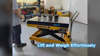 ترازوی بالابر قیچی متحرک 1000 کیلوگرمی SMARTWEIGH